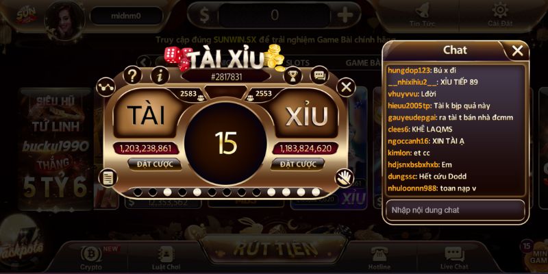 Giới thiệu chi tiết về tool tài xỉu Sunwin