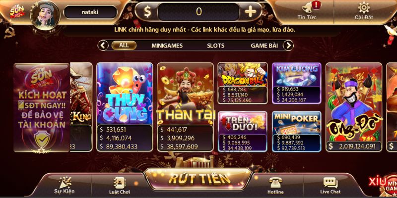 Top 3 tựa game hot của slot uy tín Sunwin